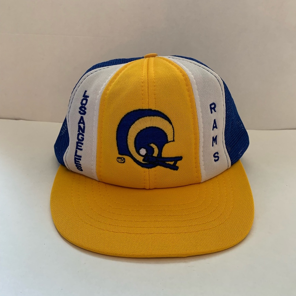 Vintage 80’s LA Rams NFL Ted Fletcher Snapback Trucker Hat